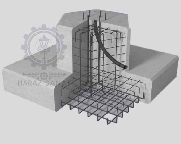 قرارگیری-انکربولت-در-فونداسیون-دکل-دوربین