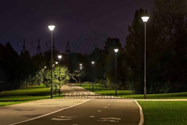پایه-چراغ-پارکی-مرتفع-برای-معابر