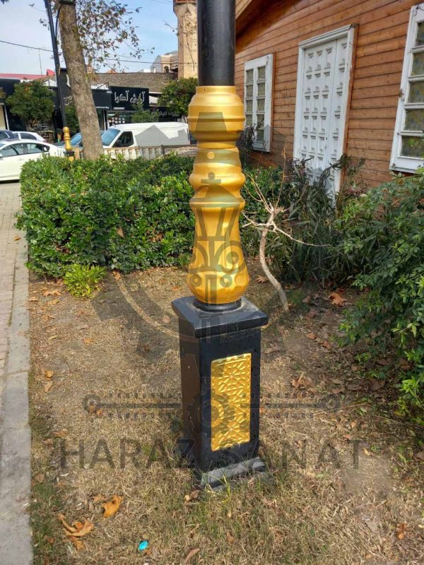 کتیبه-با-گلدانی-پایه-چراغ-دکوراتیو